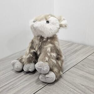 Pottery Barn Kids Fawn Deer Plush Stuffed Animal Woodland Brown White Spotted